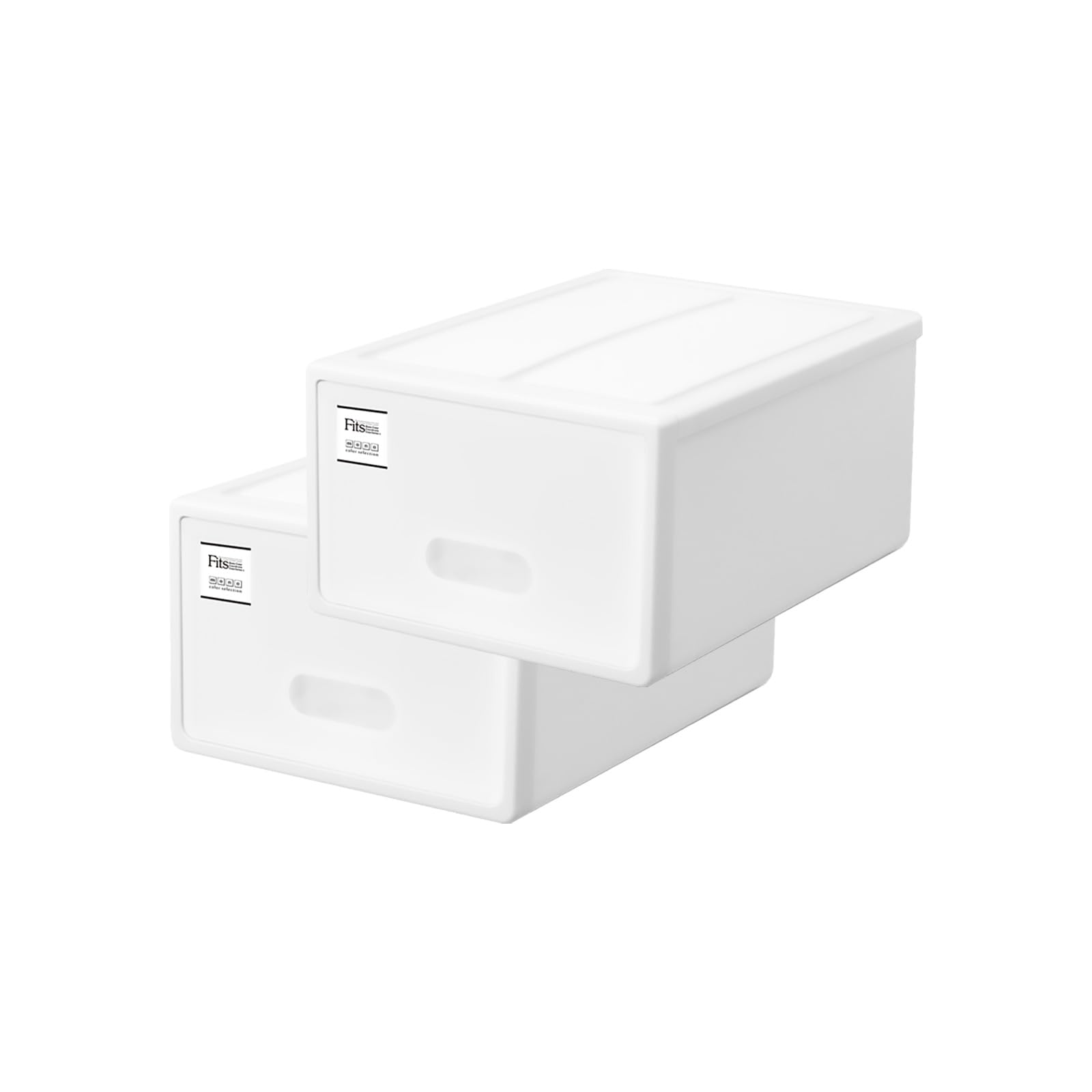 Amazon｜【通販限定2個セット】天馬 収納ボックス フィッツケース 小物